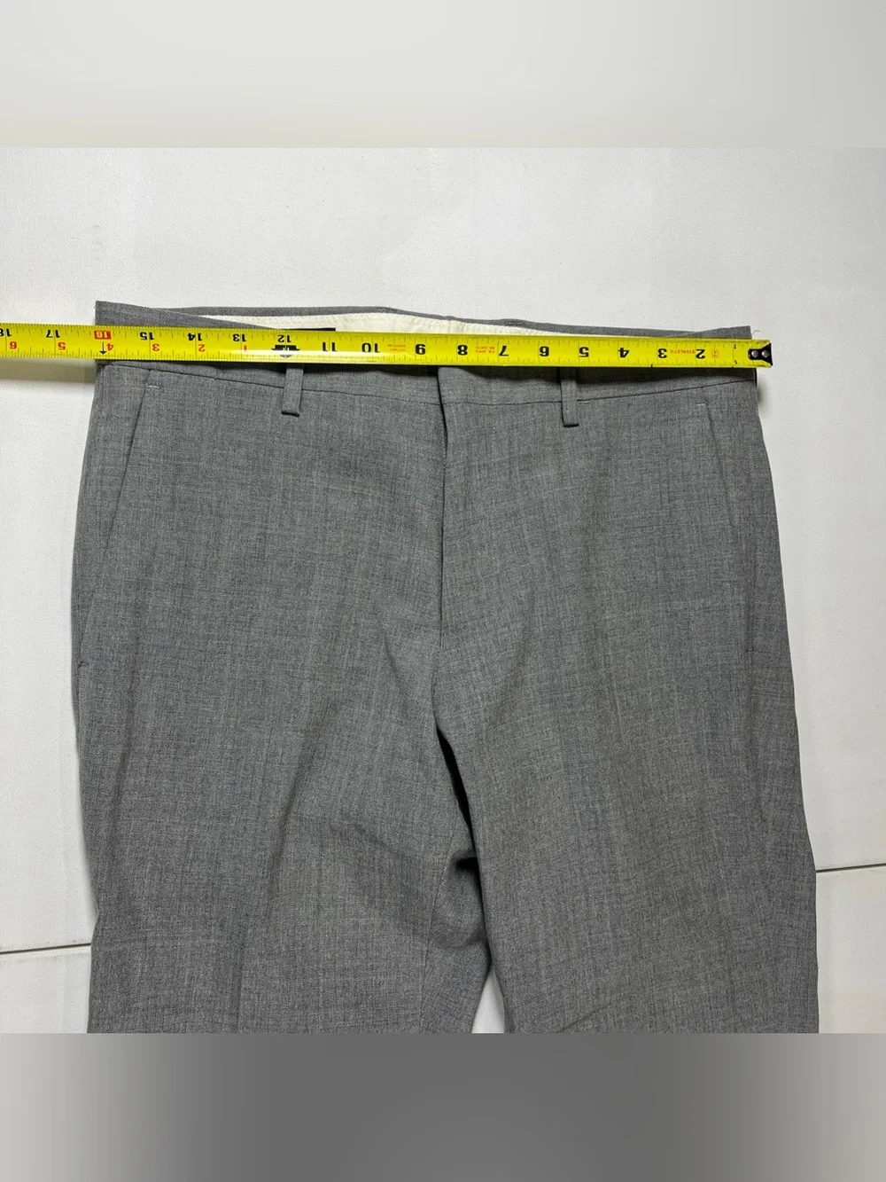 J.Crew Ludlow Tollegno 1900 Dress Pants Mens 30x27 Gray Wool Formal Business